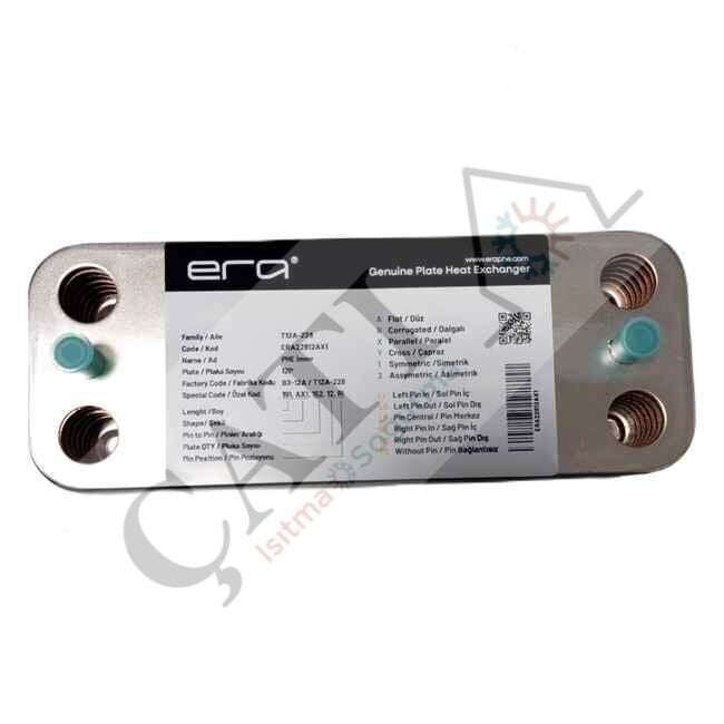 PLAKALI EŞANJÖR ESKİ SERENA 148MM 12 PLAKA-ERA