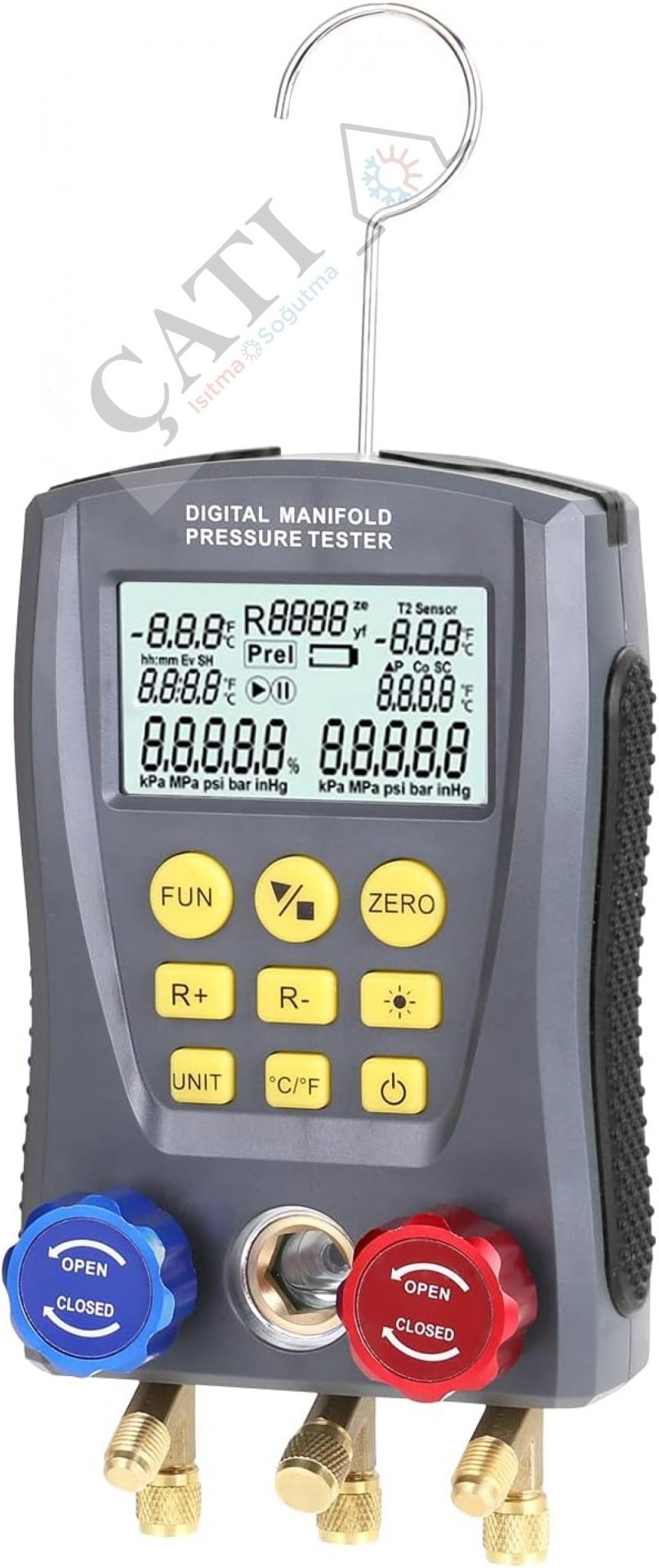 DİJİTAL MANİFOLD (GAZ SAATİ)