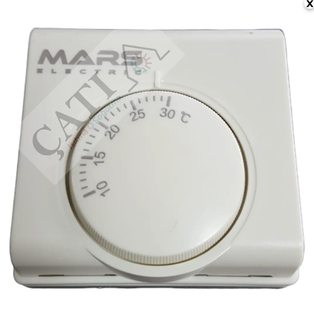 MARS S1 BEYAZ MEKANİK ODA TERMOSTATI