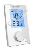 MARS S20 BEYAZ KABLOSUZ DİJİTAL ODA TERMOSTATI